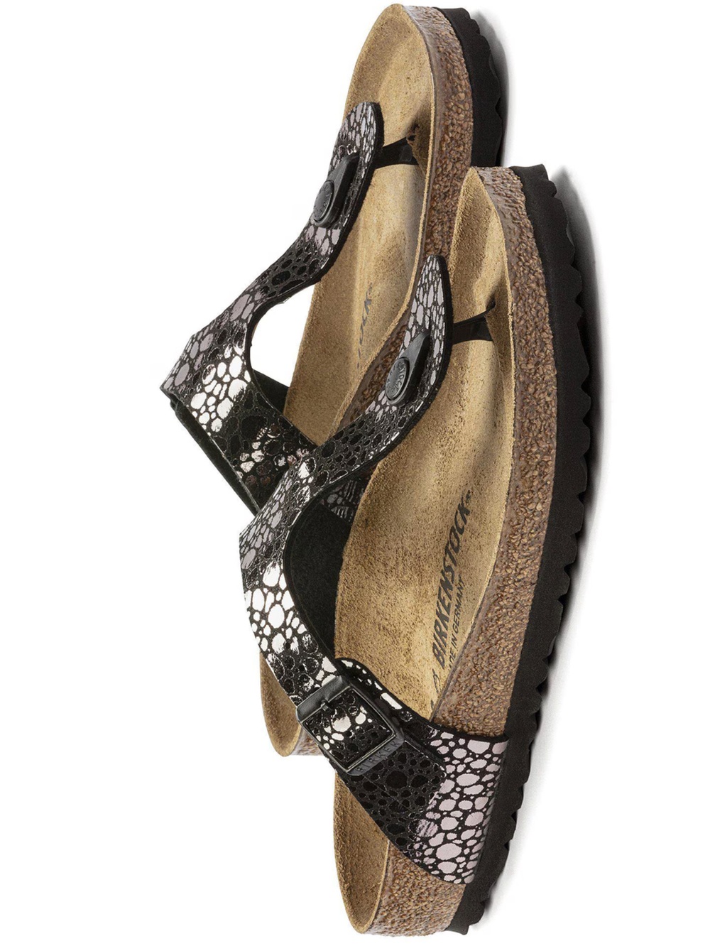 Birkenstock | Gizeh Thong Sandal | Metallic Stones Black | Size 38 / 7-7.5 - Picture 5 of 16